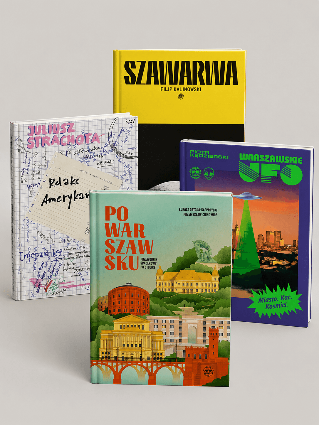 Warszawskie Combo: pakiet 4 książek